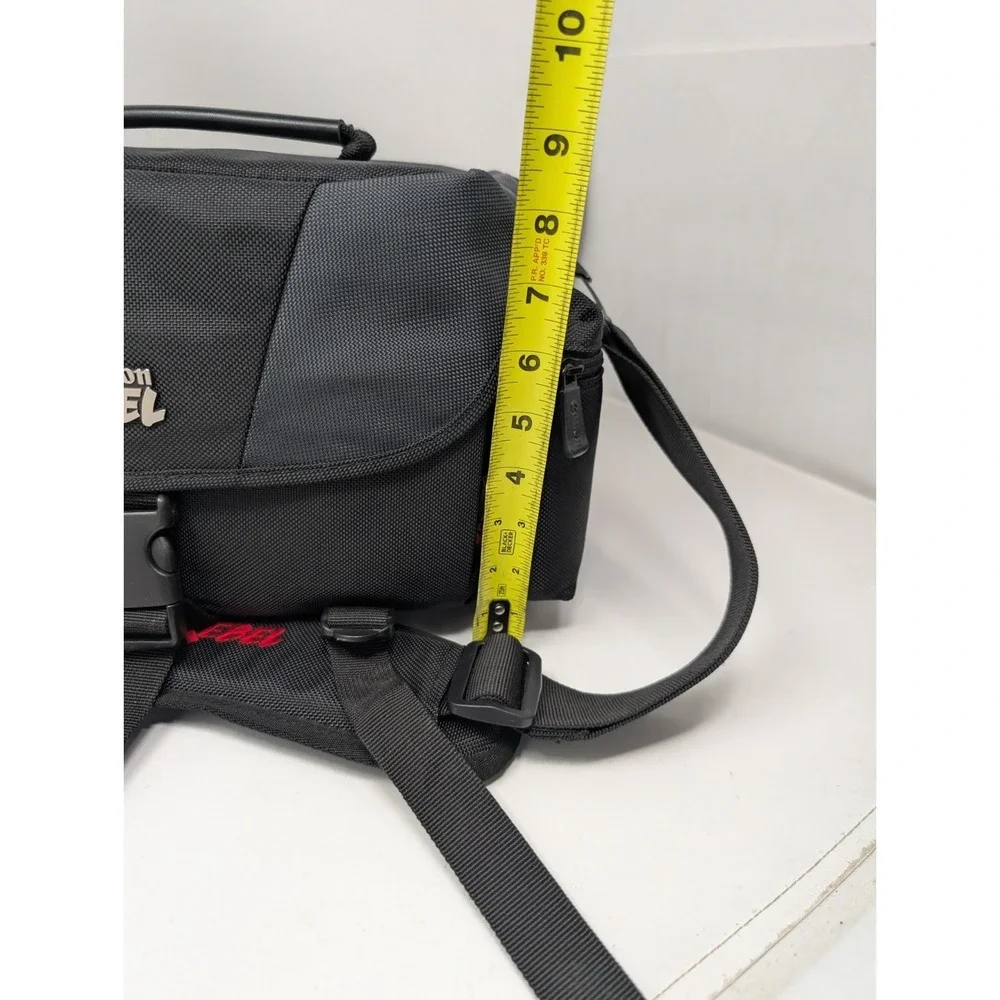 OEM‎ Canon Rebel Camera Shoulder Bag Travel Case Black With Dividers Padded